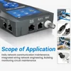 NOYAFA NF-8601S Cable Tester With PoE/PING Function Lan Measure Tester Measure Length Wiremap Tester Network Cable Tracker 4