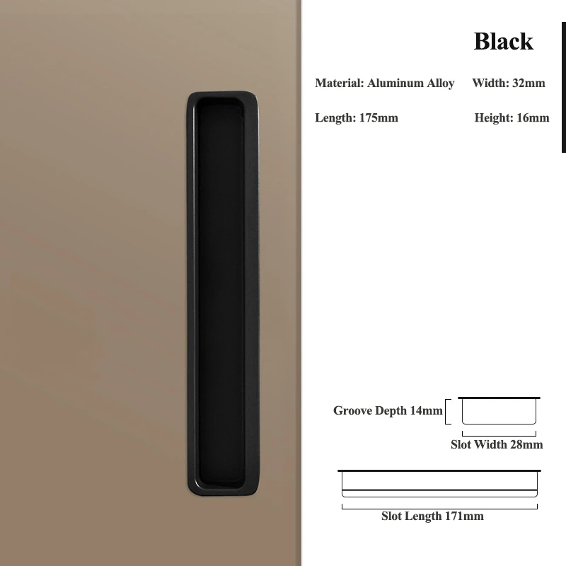 7502 Black 160mm