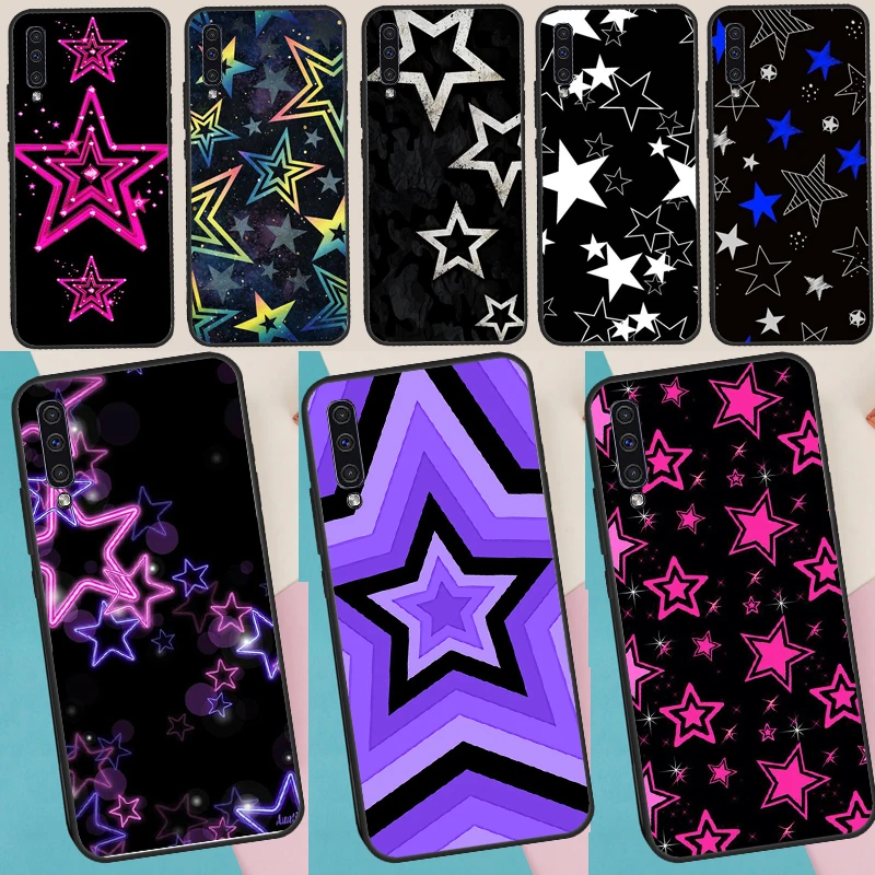 Stars Case For Samsung Galaxy A51 A71 A52 A72 A12 A22 A32 A42 A50 A70 A21S A52S Phone Cover