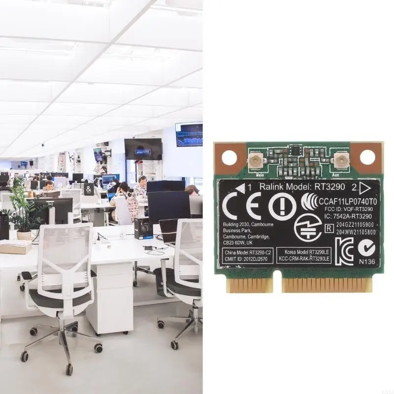 RT3290 690020-001 용 LXAA 2.4Ghz 무선 네트워크 카드 호환 미니 PCI-e LAN 카드, 802.11b/g/n 지원