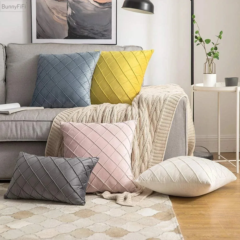 velvetDesignpillowcoverlivingroompillowdecorationhome