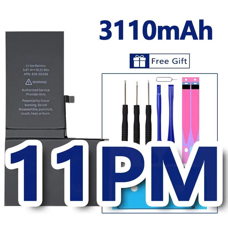 High Quality 0 Cycles Battery For iPhone SE 2 4 4S 5 5S 5C 6 6S 7 8 Plus X XR XS 11 Pro Max 7P For  iPhone7 iPhonese 6splus - Image 15