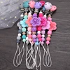 Baby Teether Pacifier Chain Silicone Wood Beads Pacifier Clips Infant Nipple Appease Soother Chain Clip Dummy Holder Nipple Clip 3
