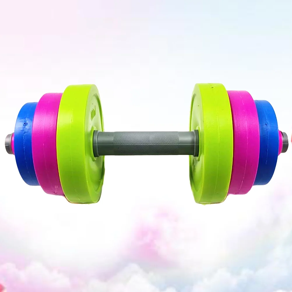 

Practical Children Dumbbell Bodybuilding Exercise Equipment Training Arm Muscle Fitness for Kids Gym Home (Short Style)