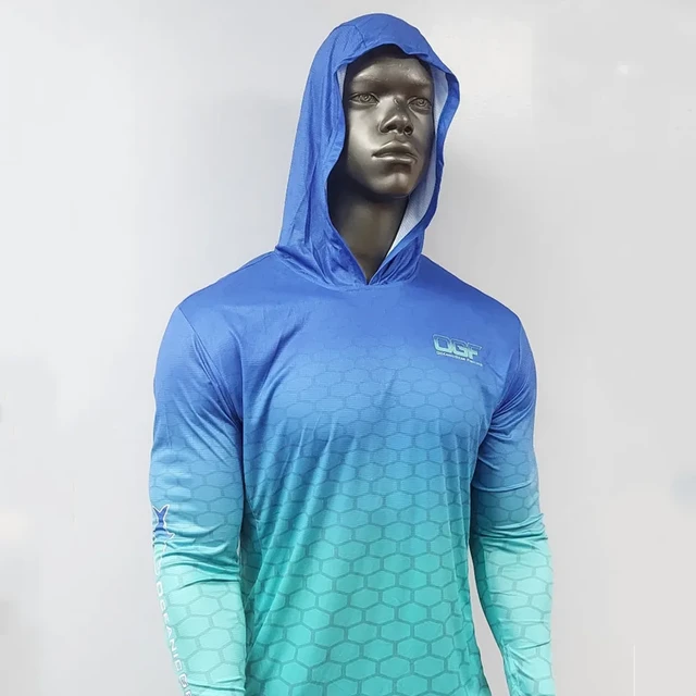 Men's Fishing Hoodie Breathable Team Customized on AliExpress