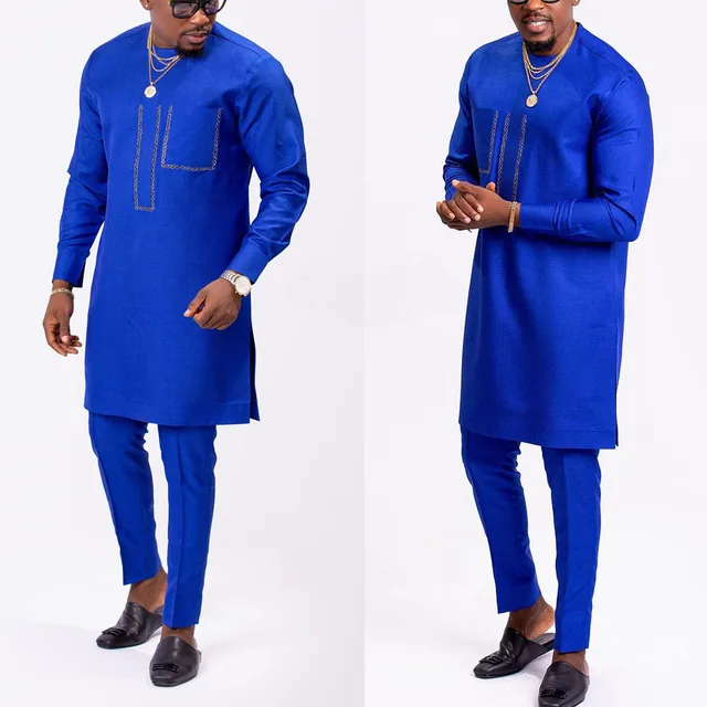 Tunde Embroidered Dashiki Outfit