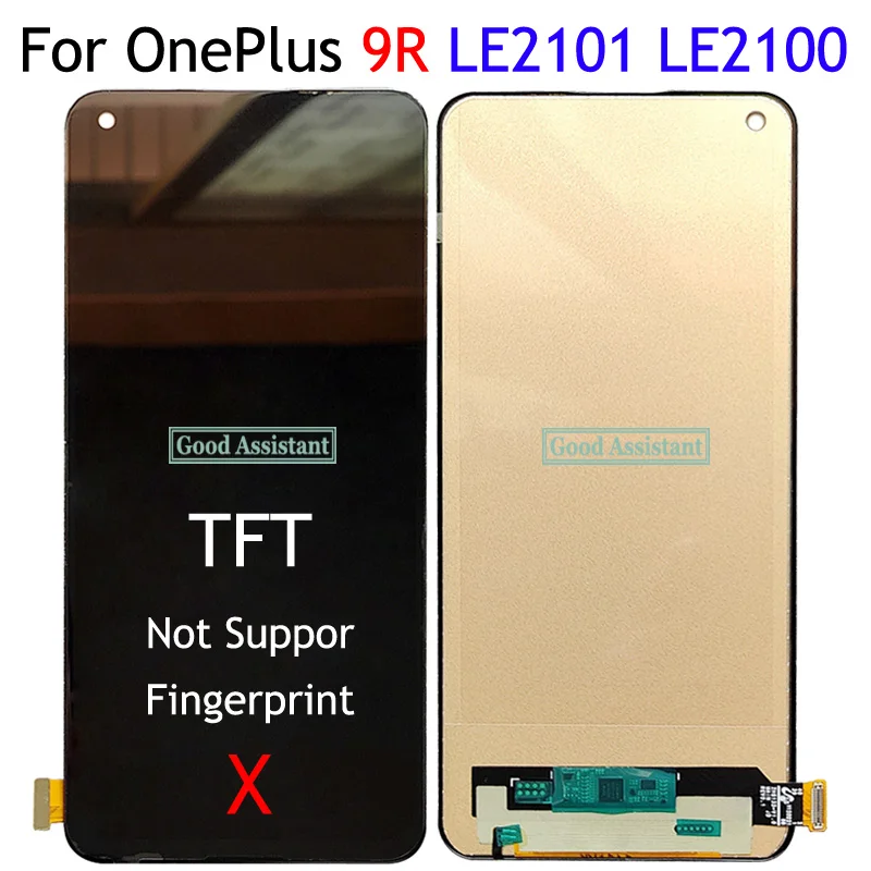 Tft Black 6.55 Inch For Oneplus 9r 1+ 9r Le2101 Le2100 Lcd Display