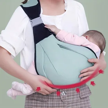 Ergonomic Baby Ring Sling Carrier 1