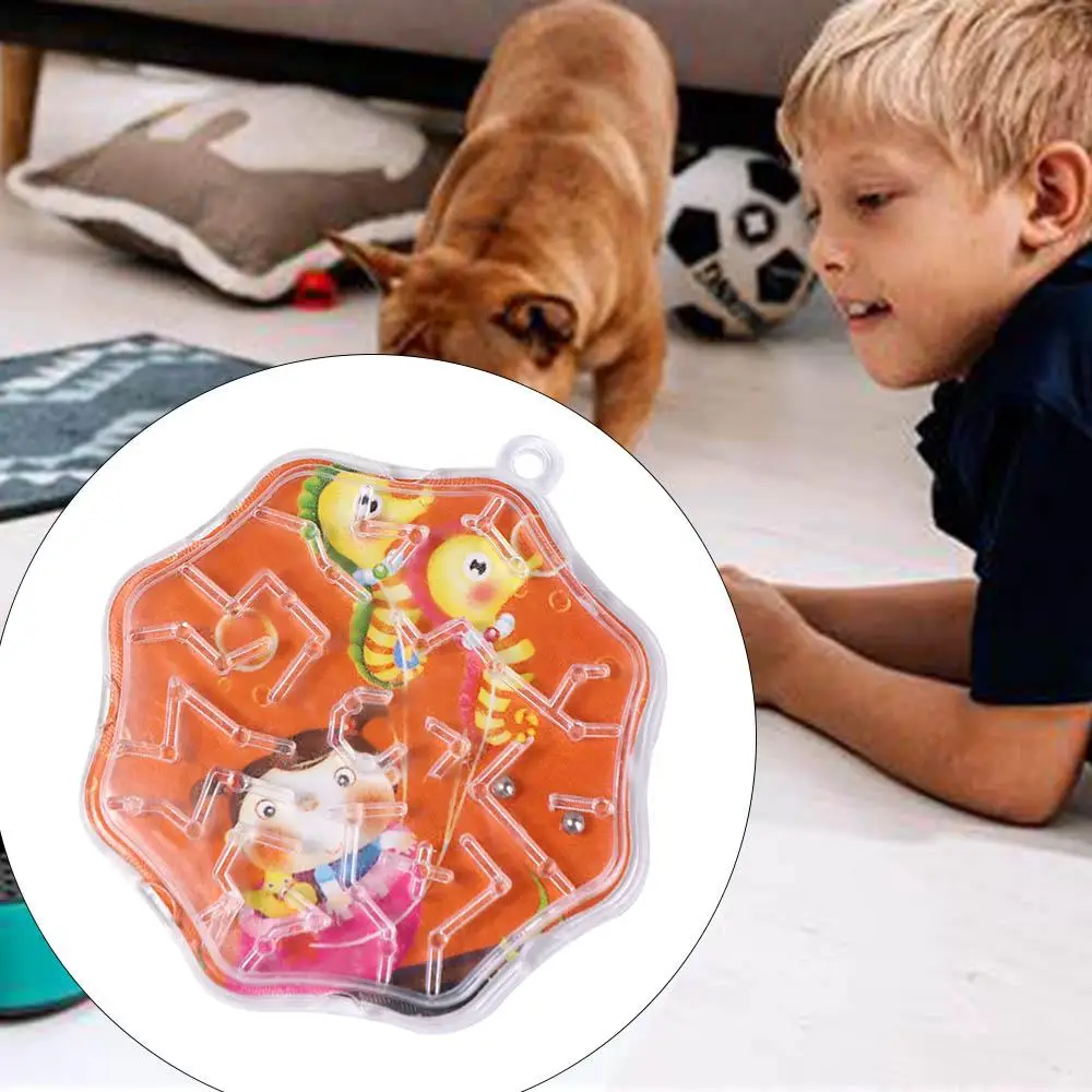 

3D Puzzle Brain Teaser Interactive Toy Early Educational Intellectual Toys Jigsaw Board Toy Maze Toys Steel Ball Track