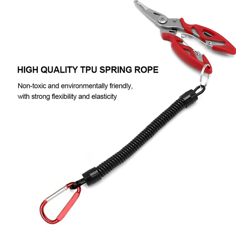 3pcs Fishing Anti Loss Ropes 12cm/15cm/18cm Stretchable and Curly Drawstring with Buckle Camping Anti Loss Mobile Phone