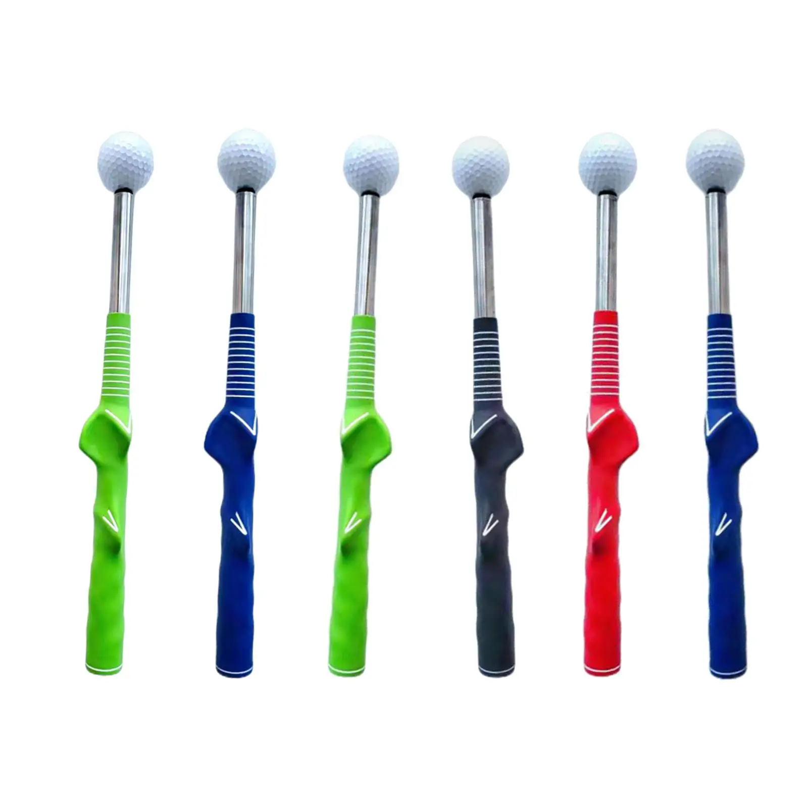 

Telescopic Warm up Sticks Practice Beginner Equipment Golf Swing Trainer Aid