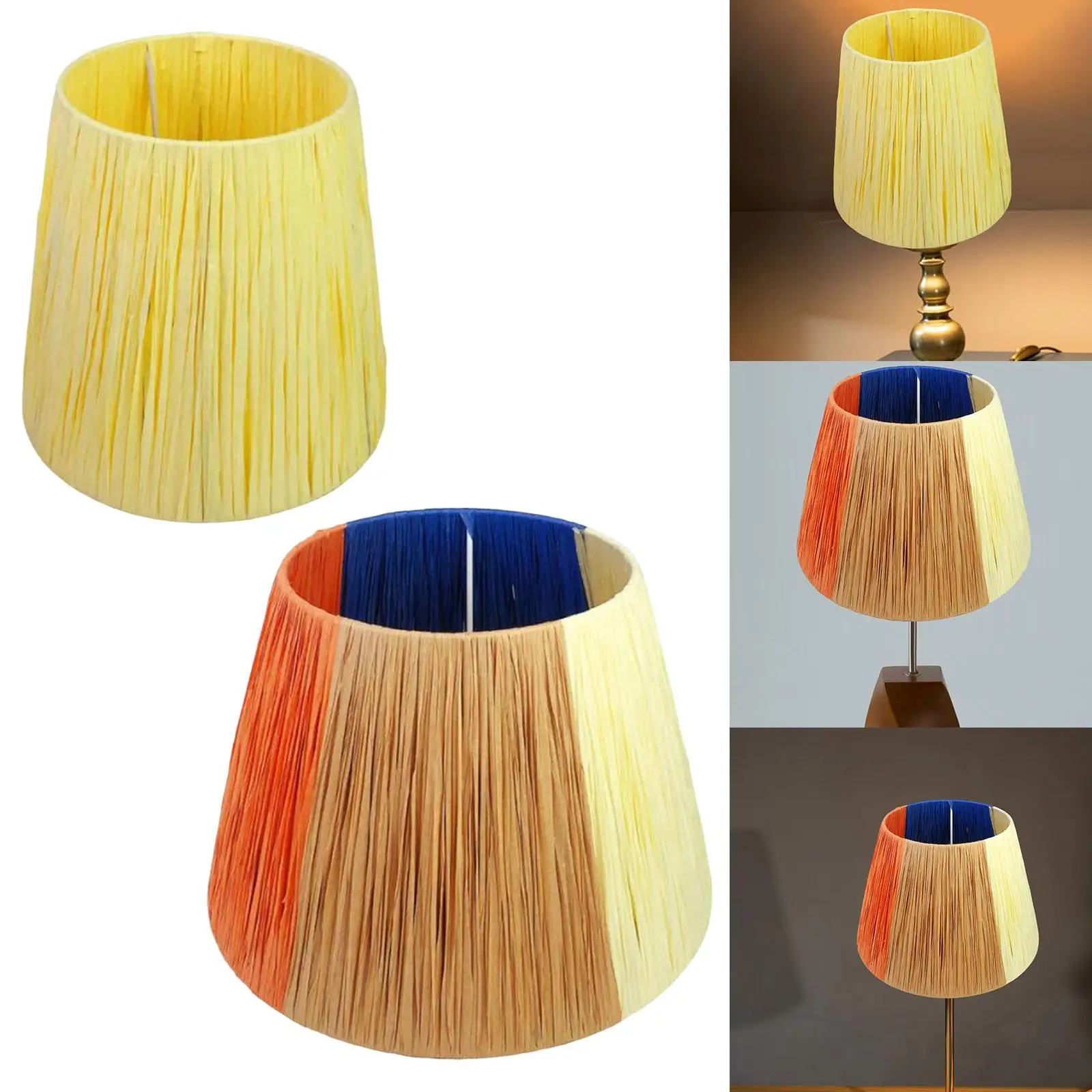 Table Lamp Shade Easy to Install Creative Bohemian Lighting Fixtures Romantic