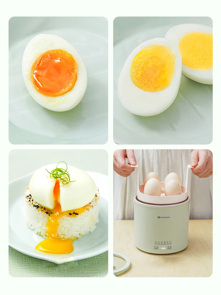 200W Electric Egg Cooker Automatic Egg Boiler Breakfast Machine Egg Custard  Steaming Cooker Food Warmer with Appointment 220V - AliExpress