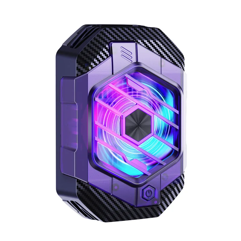 Refroidisseur Pour Tablette/téléphone - Ventilateur Magnétique Avec écran Température LED - Technologie Semi-conductrice - Alimentation USB-C - Anti-surchauffe Gaming