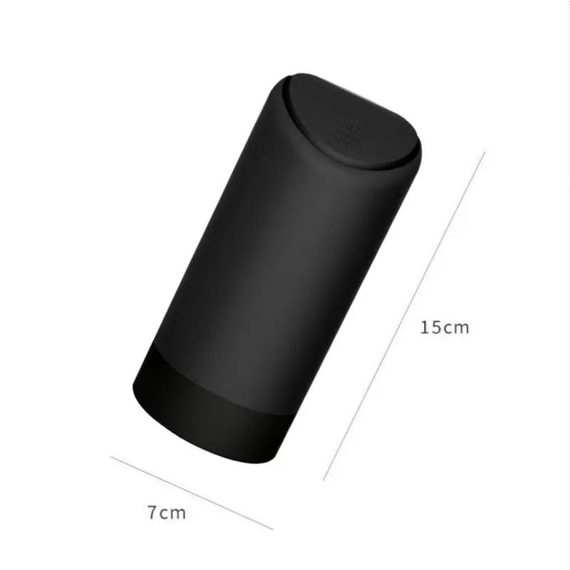 Auto Car Garbage Can Car Trash Can Silicone Garbage Dust Case Holder Black Rubbish Bin Auto Organizer Storage Noiseless Box car trash can