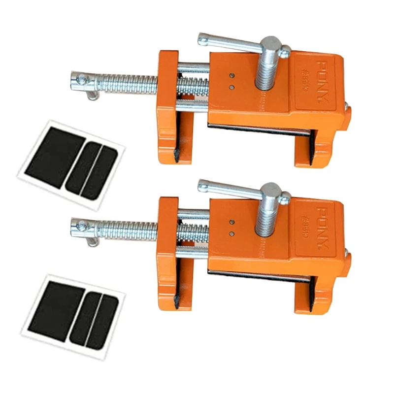 

2Pieces Adjustable Woodworking Cabinet Claw Precise Drilling Tool Suitable for Cabinets with 1-1/2" to 2" Thickness