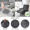 1/2/3/4 Seater Recliner Elastic Sofa Covers Waterproof Stretch Armchair Reclining Sofa Slipcover  Relax Chair Covers Adjustable 5
