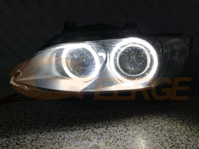 Für BMW 3 Serie E91 E90 LCI 2009-2012 Ultra Helle SMD LED Angel Eyes Halo  Ringe Kit Tag licht Auto Styling Zubehör - AliExpress