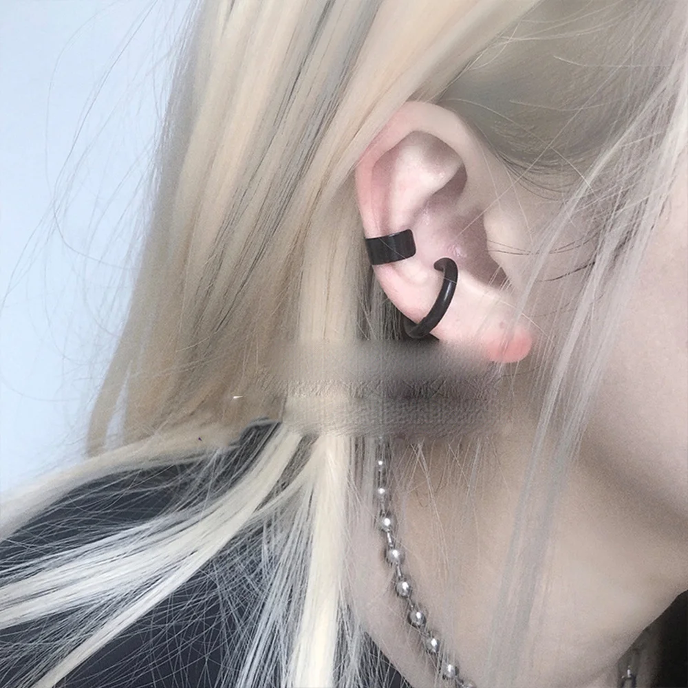 Metal Clip Earrings Ear Cuff Fake Cartilage Earring Jewelry ear clip earrings clip earrings ear clip ear accessories