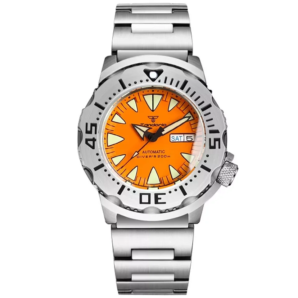 Tandorio 42mm Sapphire Crystal Glass 20ATM Japan NH35A NH36