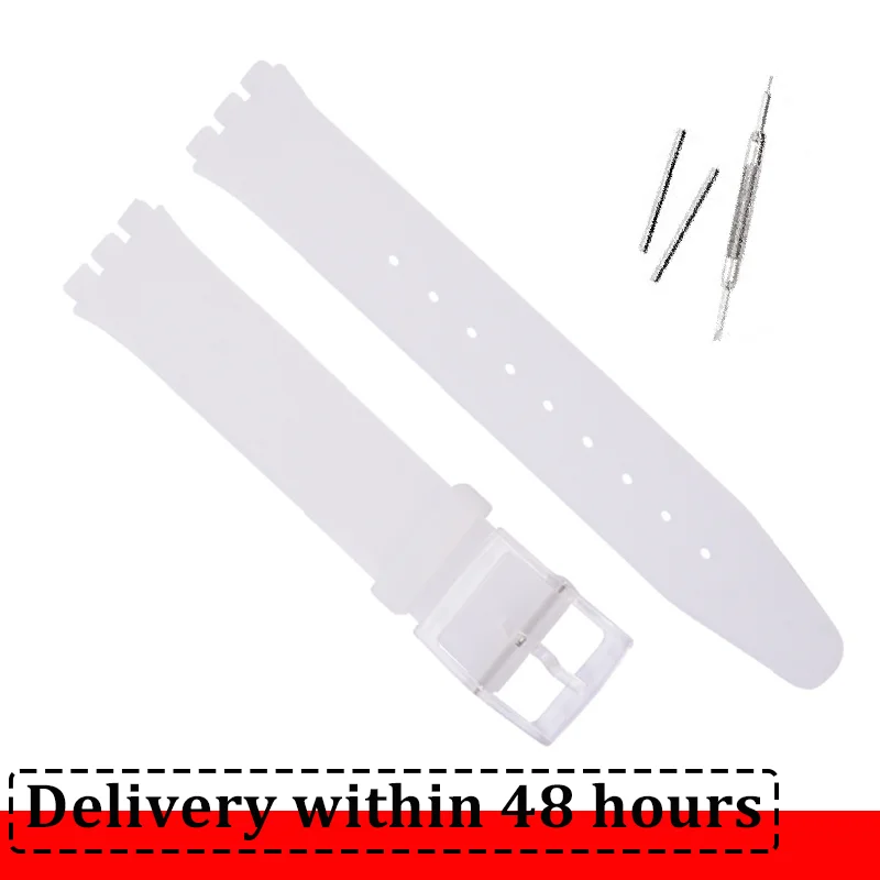 Waterproof Silicone Watch Band - Soft Rubber Strap Bracelet