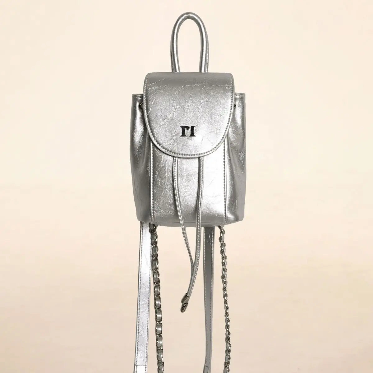 

Small Backpack Women Fashion Chains Girls Backpack