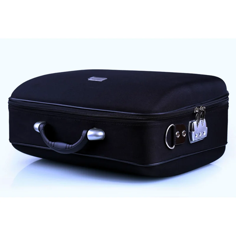 Portable Password Box Business Document Briefcase Toolbox Small Suitcase Male Portable Tool Bag File Case 2