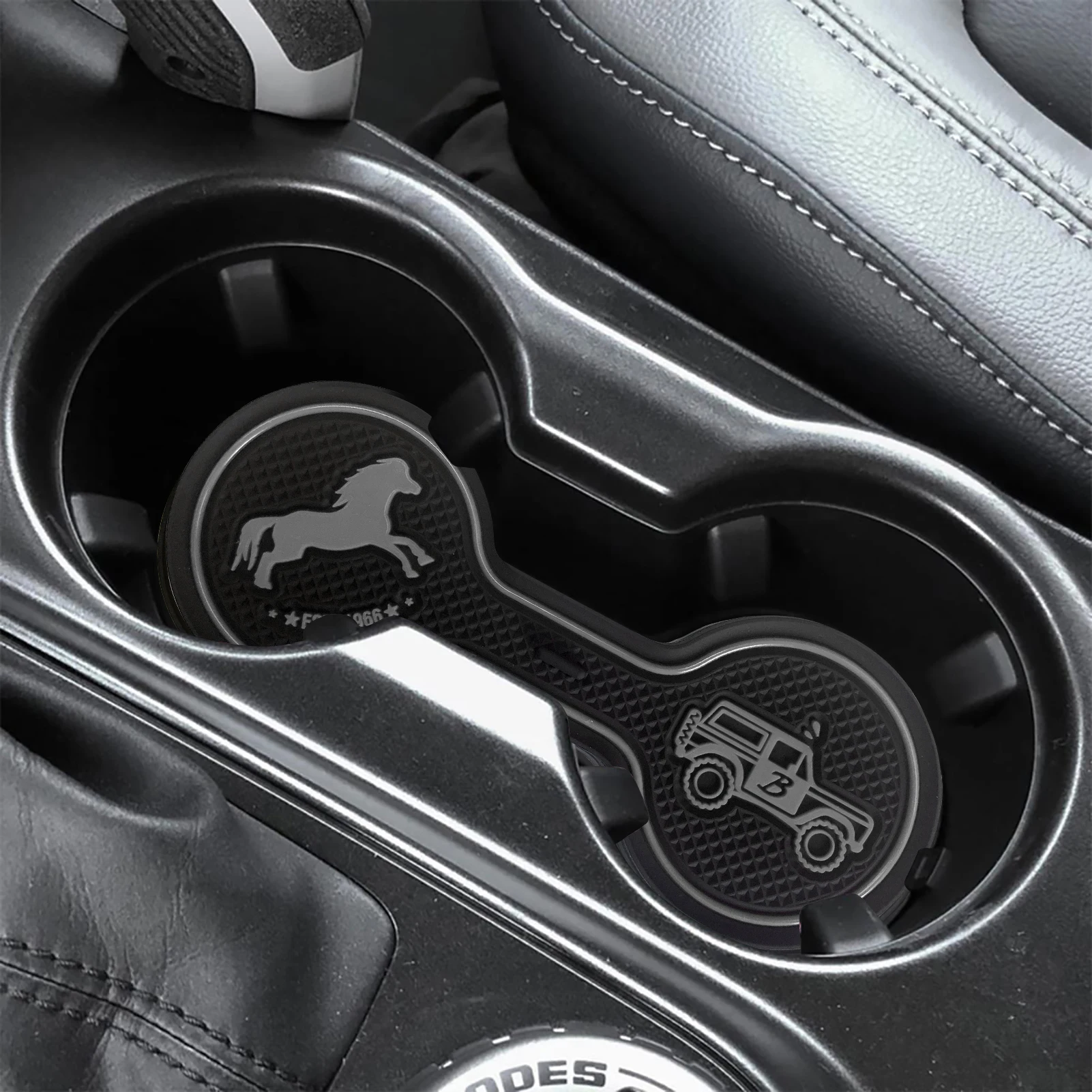 Sottobicchiere Per Auto Per Ford Bronco 2020 2021 2022 Portabicchieri Per Bibite Antiscivolo Pad Accessori Interni Giornalieri Car-Styling