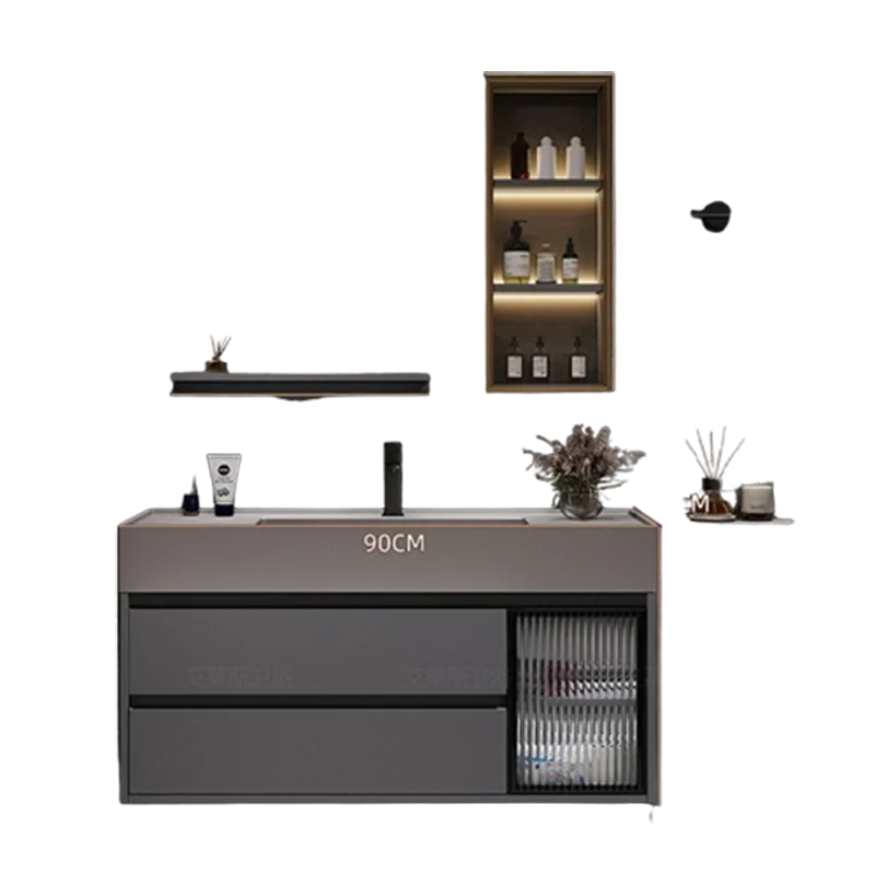 Modern Simple Bathroom Vanities Vintage Toilet Partition Vanity Drawer Light Mirrors Muebles Para El Hogar Maderaa Furniture