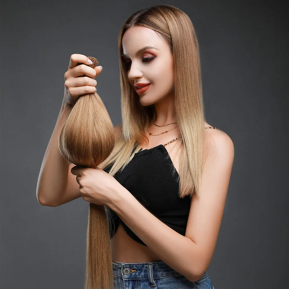 Rich Choices 100 Strands Straight I Tip Hair Extensions Real Human Hair Pre Bonded Natural Hextensions 50g Stick Tip