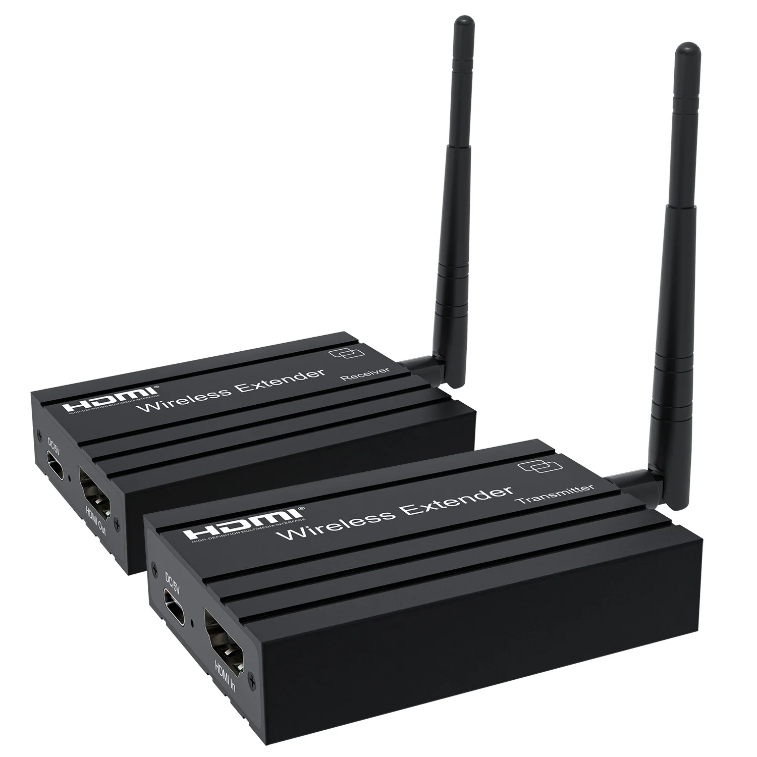 Беспроводной видеопередатчик и приемник 150 м, HDMI-удлинитель, адаптер для дисплея, зеркало для камеры, ноутбука, телефона, ТВ-монитора