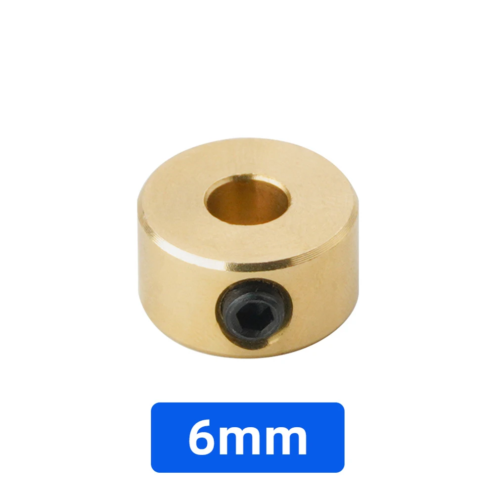 1pcs 6/8/9/9.5/10mm Wood Drill Bit Locator Stop Ring Drill Limiter Brass Depth Stop Collars Positioner Woodworking Tools jewelry display stand bamboo and wood set pendant display round plate ring display props wholesale in stock