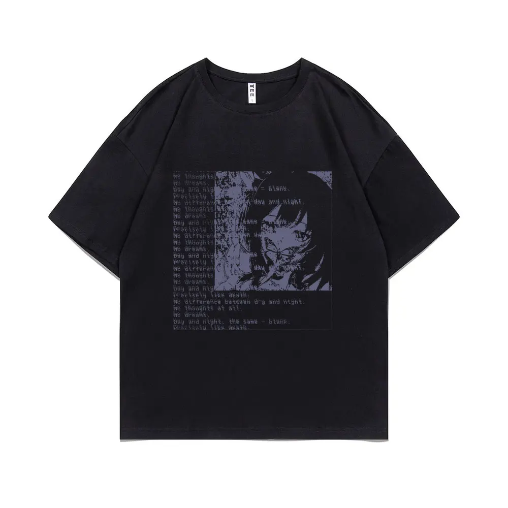 

Tokyopill Virtual Death 9 5 Tshirt Anime Serial Experiments Lain Girl Print T Shirts Unisex Iwakura Manga Girl Sci Fi T-shirt