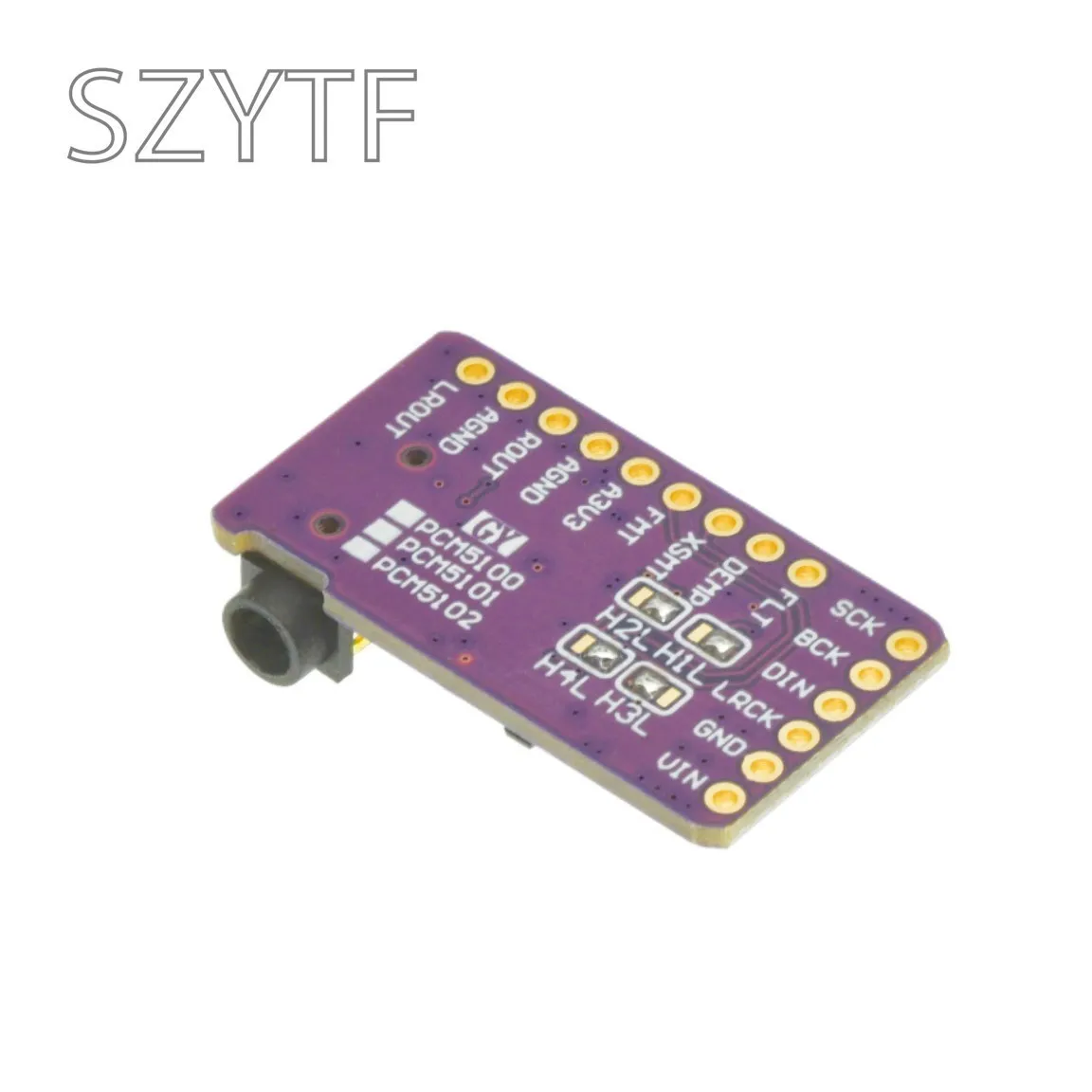 Interfaccia I2S PCM5102 DAC Decoder GY-PCM5102 modulo lettore I2S per scheda formato Raspberry Pi pHAT scheda Audio digitale PCM5102A