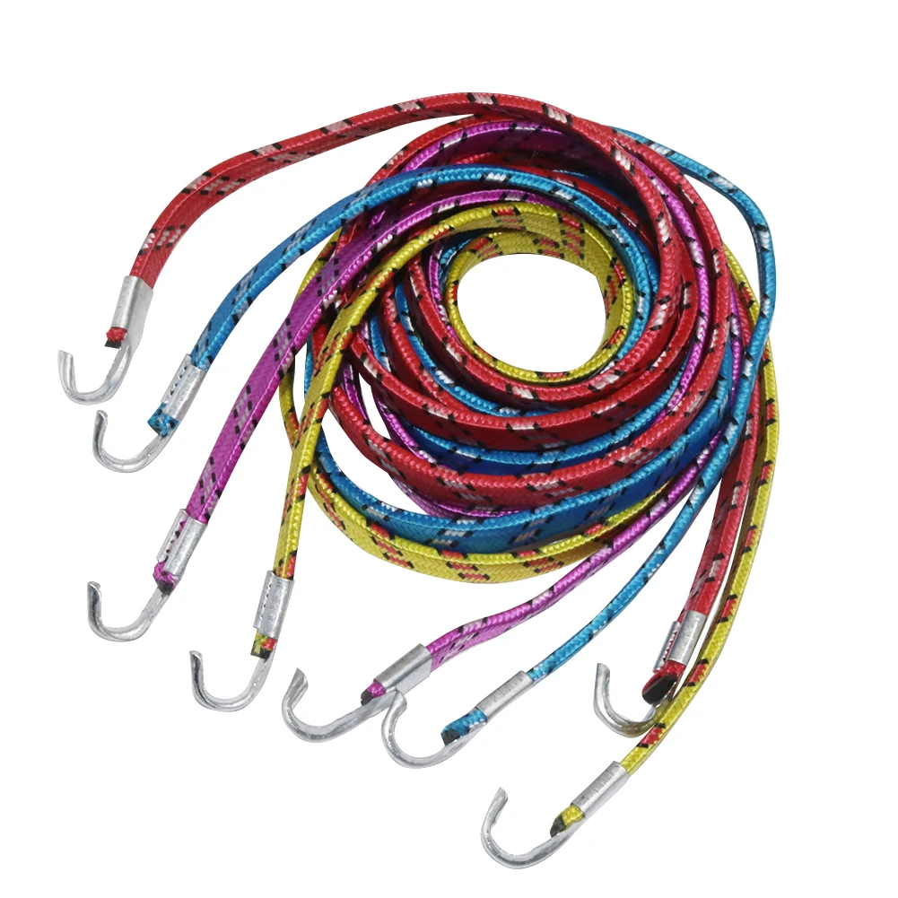 Bungee Cord Straps Bike Motorcycle Car Item Strap Luggage Lashing Rope Elastic Strap 180cm With Hook