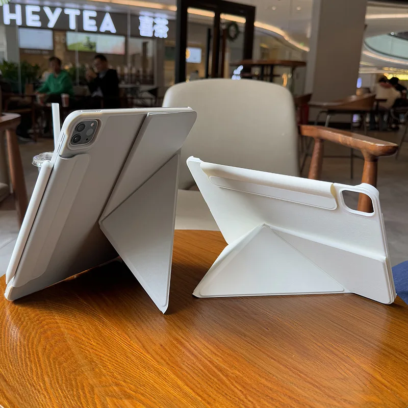 Premium Magnetic Double-Sided Protective Tablet Case with Stand Feature