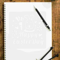 15pcs Easter Stencils Paint Stencils Spring Decor On Wood