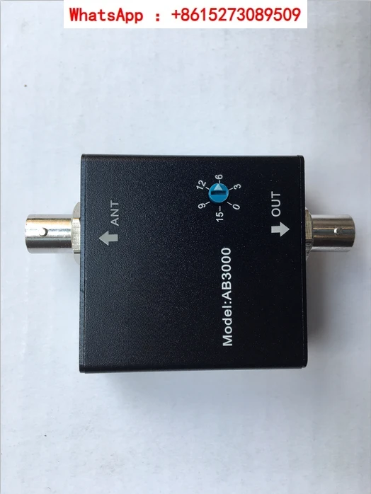 

Wireless microphone antenna signal amplifier AB300
