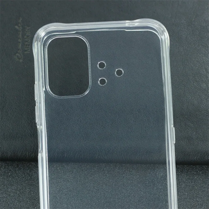 Transparent TPU Silicone Soft Shell Protective Case