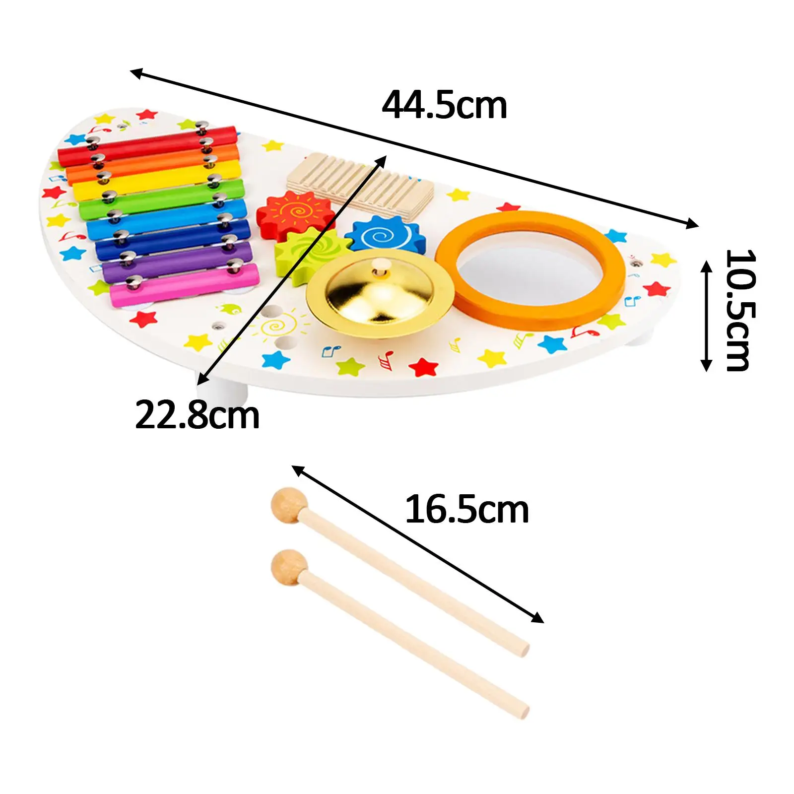 

Детский набор барабанов, подарки на день святого Валентина для детей, деревянная ксилофонная музыка игрушка Монтессори для вечерние, способствует развитию музыки