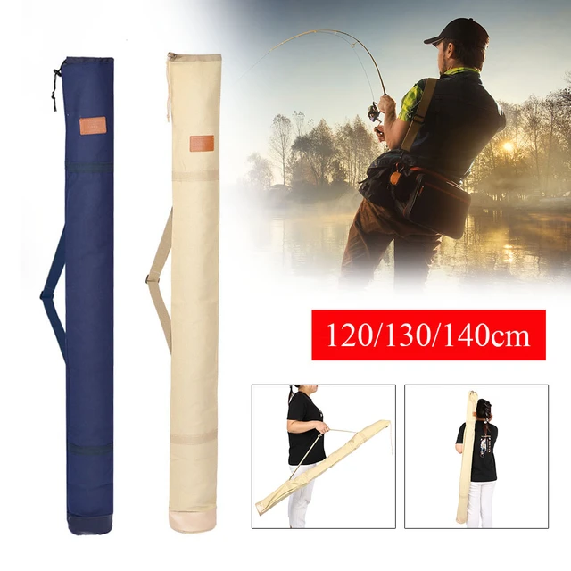 Portable 1.2-1.4m Fishing Rod Bag Multifunction Folding Rod Storage Bag  With Large-Capacity Fishing Gear Accessories For Outdoor - AliExpress