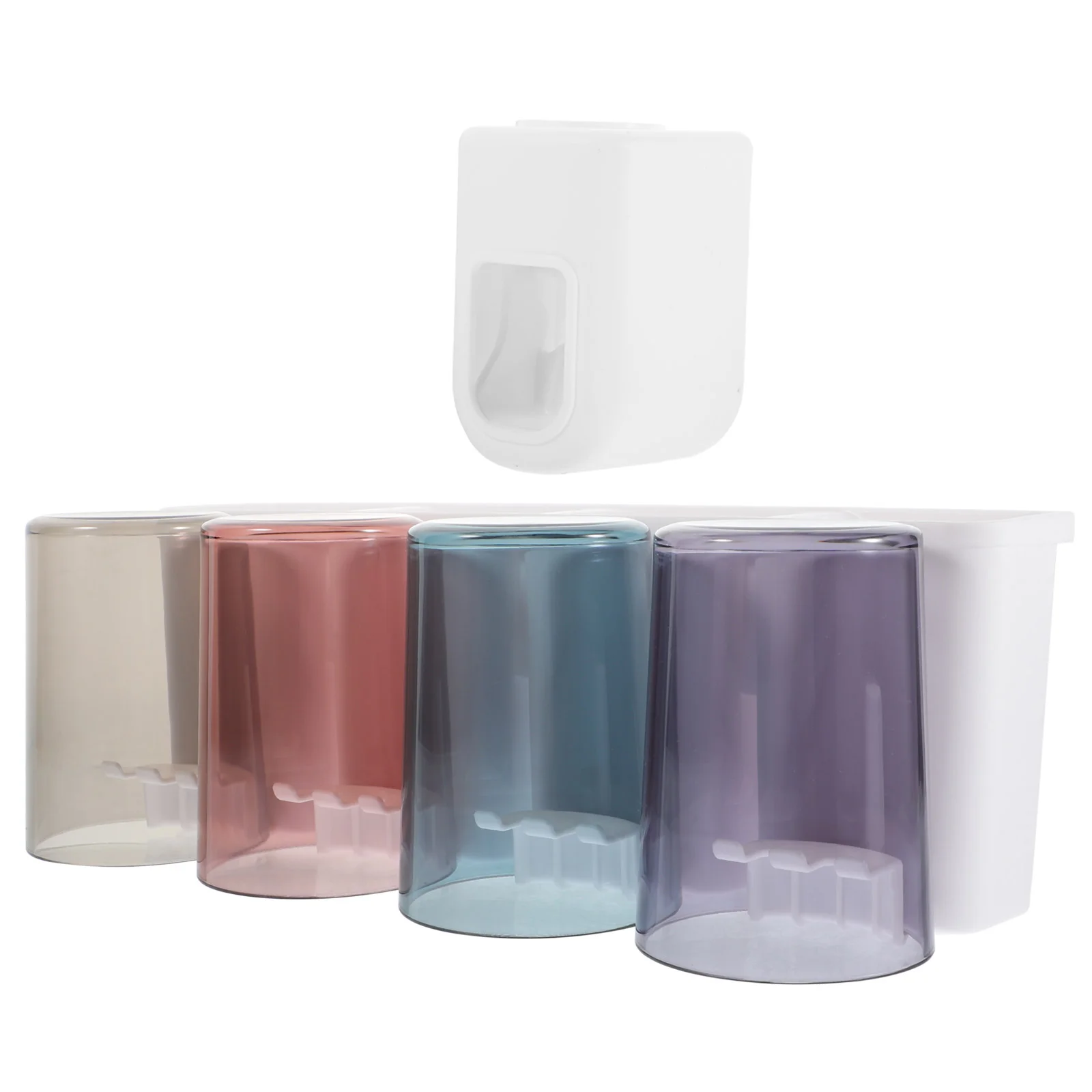 

1 Set of Multi-functional Bathroom Wall Holder Wall-mounted Rack
