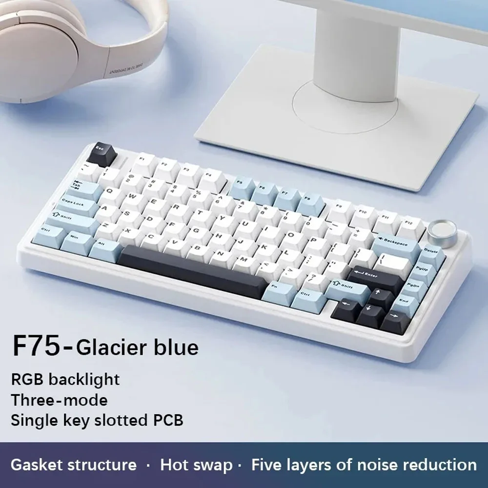 有線メカニカルゲーミングキーボード,ホットスワップ可能,RGB