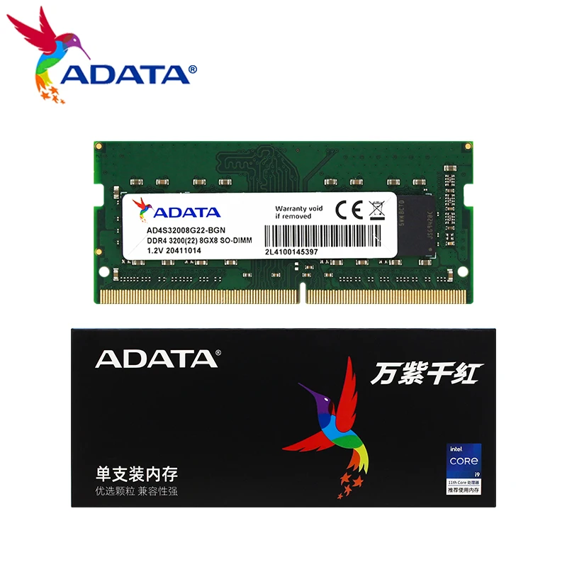 Adata-memória de Alto Desempenho para Laptop Ram Ddr4 2666mhz 16gb 8gb 3200mhz 32gb 16gb 8gb - Imagem 4