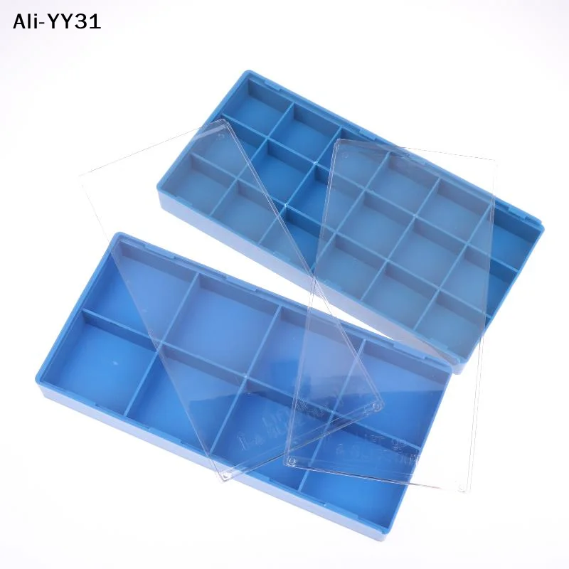 Multi-Compartment Watch Parts Storage Box with Lid