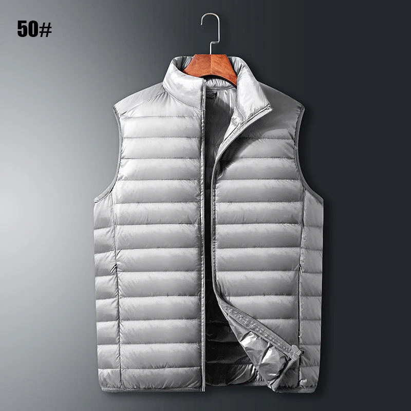 90% White Duck Down Waistcoat Styling