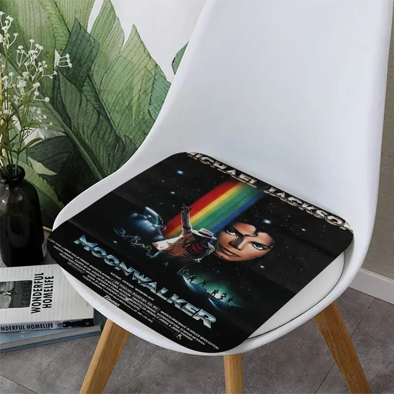 Singers Michael Jackson Nordic Printing Seat Pad Household Cushion Soft Plush Chair Mat Winter Office Bar Chair Mat Pad 4