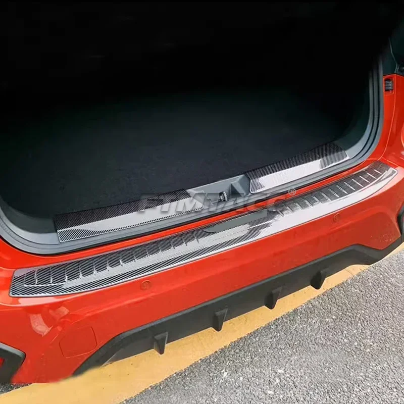 

ABS Car Trunk Sill Guards For Subaru Crosstrek 2024 Rear Bumper Protector Footplate Sill guard Exterior Parts