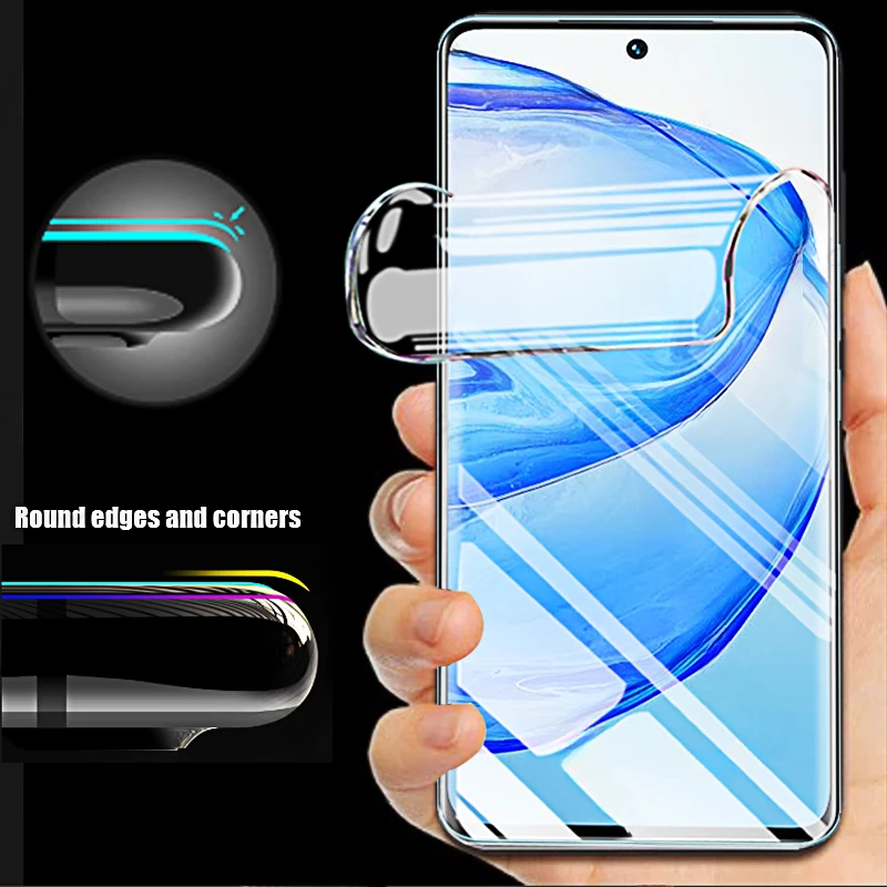 Premium Soft Hydrogel Screen Protector Films – 4-Pack