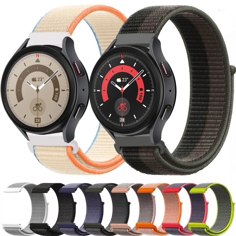 Cinturino in nylon per orologio Samsung Galaxy 4/4 Classic / 5 Pro Gear S3 Amazfit GTR Cinturino per orologio sportivo per orologio Huawei GT 2/3 Pro_voghion.com